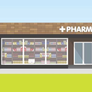 کروکی داروخانه با سابقه ۵۰ ساله  در مسعودیه